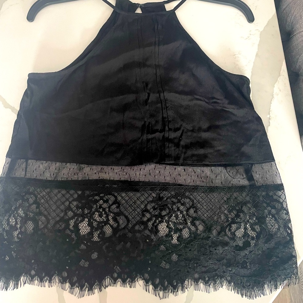 Size small Express black tank top